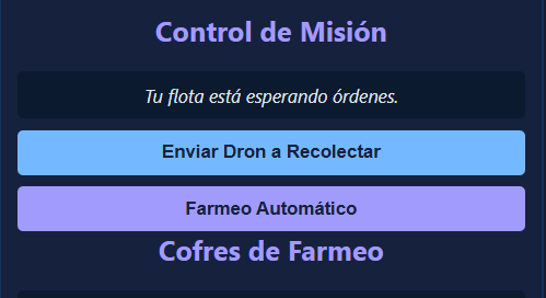 Panel de Control de Misión
